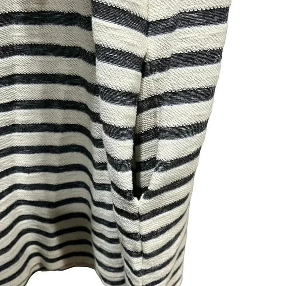 Banana Republic Stripped Terry Cloth Dress with Pockets Petite Medium - Picture 8 of 9